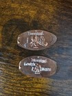 Downtown Disney  Anaheim  Ca  - 9 Misc Elongated Pressed Pennies