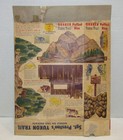1950 s Quaker Puffed Rice Cereal Sgt Preston Yukon Trail Cereal Box
