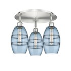 Innovations Lighting 516-3c-9-18 Vaz Flush Vaz 3 Light 18 w - Nickel