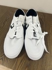 Nwt Converse White Black Canvas Low Top Sneaker Shoe Men   s 11 Womens 12 5