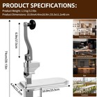 Commercial Can Opener Heavy Duty Can Lid Opener Manual Table Can Opener Security