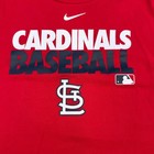 Nike Dri Fit St  Louis Cardinals Baseball T-shirt Mlb Performance Apparel