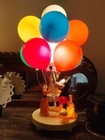 Vintage Mickey And Pluto Balloon Lamp 