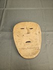 Vtg Beaded Mask  Mexican Folk Art   signed  8x6 