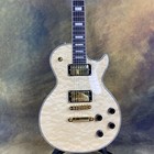 In Stock 6-string Clear Flame Maple Custom Electric Guitar Ships From The U s a 