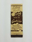 Vintage Matchbook Cover Genes Cafe  Universal Match Los Angeles   F Ca
