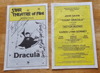 1981 Dracula Playbill Autographed Victor Buono And Karen Lynn Gorney   Ad