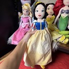 Disney Princess Plush Dolls Lot 6 Charming Cinderella Belle Ariel White Aurora