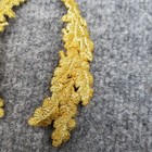 Pair Of Vintage Scrambled Eggs Gold Leaves Patches Military Captain