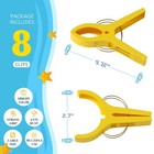 Danmu Beach Towel Clips beach Clips cruise Essentials towel Clips Assorted 