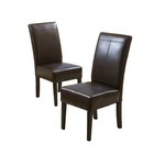 Percival Contemporary T-stitch Upholstered Dining Chairs  set Of 2 