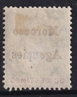 Morocco Agencies Edv11  1905 Sg26  20c Grey-green   Carmine Mounted Mint
