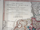 Central Europe 1788 William Faden Very Large Antique Postal Road Map