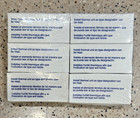 Lot Of 6 Square D B8 20 B 8 20 Alloy Thermal Unit For Overload Protection Relay