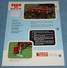 Vintage Kasco Mfg Co Model Xl Chisel Plow Farm Equipment Brochure Sheet