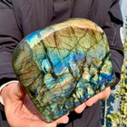 5 6lb Natural Gorgeous Labradorite Quartz Crystal Stone Specimen Healing