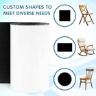 Furniture Pads  40x5 Inch Widened Felt Roll With Adhesive Backing  Non Slip B