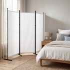 3 Panel Room Divider Folding Privacy Screen Wall Partition Home Office Separator