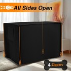 All Sides Open Compatible For 42  Wire Kennel Pet Crates 42l X 28w X 30h In