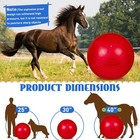 Sotiff 2 Pcs 40 Inch Horse Ball For Play Large Horse Big Equine Herding Anti    