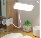 Usb Clip-on Led Desk Lamp Rechargeable Reading Light For Dorm   Office