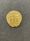 10k Yellow Gold Rna Insurance Company 50 Years Membership Pin