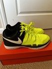 Nike Federer Zoom Vapor 9 5 Tour Volt Men s Us Size 10 Tennis Shoes 631458-702