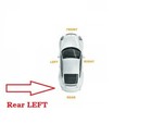New Genuine Audi Q2 17-24 S Line Rear Bumper Lower Left N s Reflector 81a945105a