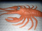 Rubber Jiggler Lobster Vintage Hong Kong