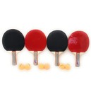 Thy Collectibles Professional Ping Pong Paddle Set - Table Tennis Rackets   