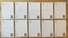 Oasis Live    25 Tour Official Merch Postcard Set All 10 Cards In Hand