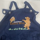 Rare Maurice Sendak Blue Little Bear Overall Shorts Kids Size 4t
