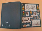 Antique Vintage Scrap-book Handmade Hardback Paper Ephemera