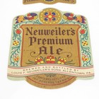 Neuweiler s Premium Ale Irtp Allentown Pa Vintage 1940 Unused Beer Labels