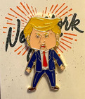 Official Happy Trump Pin 2026   Us Flag Pin  Trump Pin Badge Limited Edition