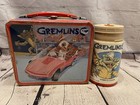 Vintage Gremlins Lunch Box Thermos 1984 Movie Gizmo Warner Brothers Metal