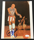 curly  Neal Signed 8x10 Photograph Jsa Cert W coa Harlem Globetrotters  22 Wow 