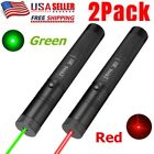 2 Pack 990miles Laser Pointer High Power Green   Red Light Visible Beam Lazer