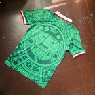 1998 Reissue Mexico Soccer Jersey Aztec Aba Sport Vintage Hugo Blanco Marquez