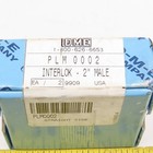 Dme Plm 0002 2  Straight Side Male Interlock Hardened Steel Set Of 2