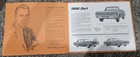 1966 Dodge  confidential  Dealer Sheet  make An Offer  