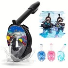 Diving Snorkel Face Mask Scuba Goggles Snorkelling Swimming Underwater Anti Fog