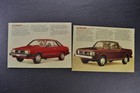 1980 Subaru Portfolio Brochure Brat Glf Hardtop Dl Sedan Wagon Nice Original 80