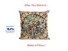 William Morris Pimpernel From Textile Counted Cross Stitch Chart Graph Pattern