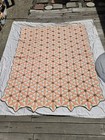 Vintage Homemade Full Size Quilt - 86  X 67 