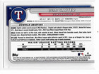 Evan Carter Texas Rangers 2024 Bowman Rookie Card