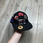 Vintage New Era Negro League Black Yankees Nba Baseball Hat Cap Size 7 1 4 58cm