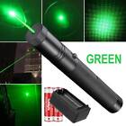 900mile Rechargeable Lazer Green Laser Pointer Pen Visible Beam Light Astronomy