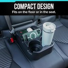 Universal Truck Console Car Cup Holder Floor Drink Storage Auto Rv Cd Organizer