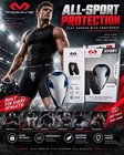 New  Mcdavid Compression Shorts Men s Black W cup Size Medium
